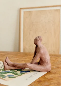 Sezane Sculpture Guénolée Courcoux - Femme Jambes Allongées Grand Modèle- Les Invités