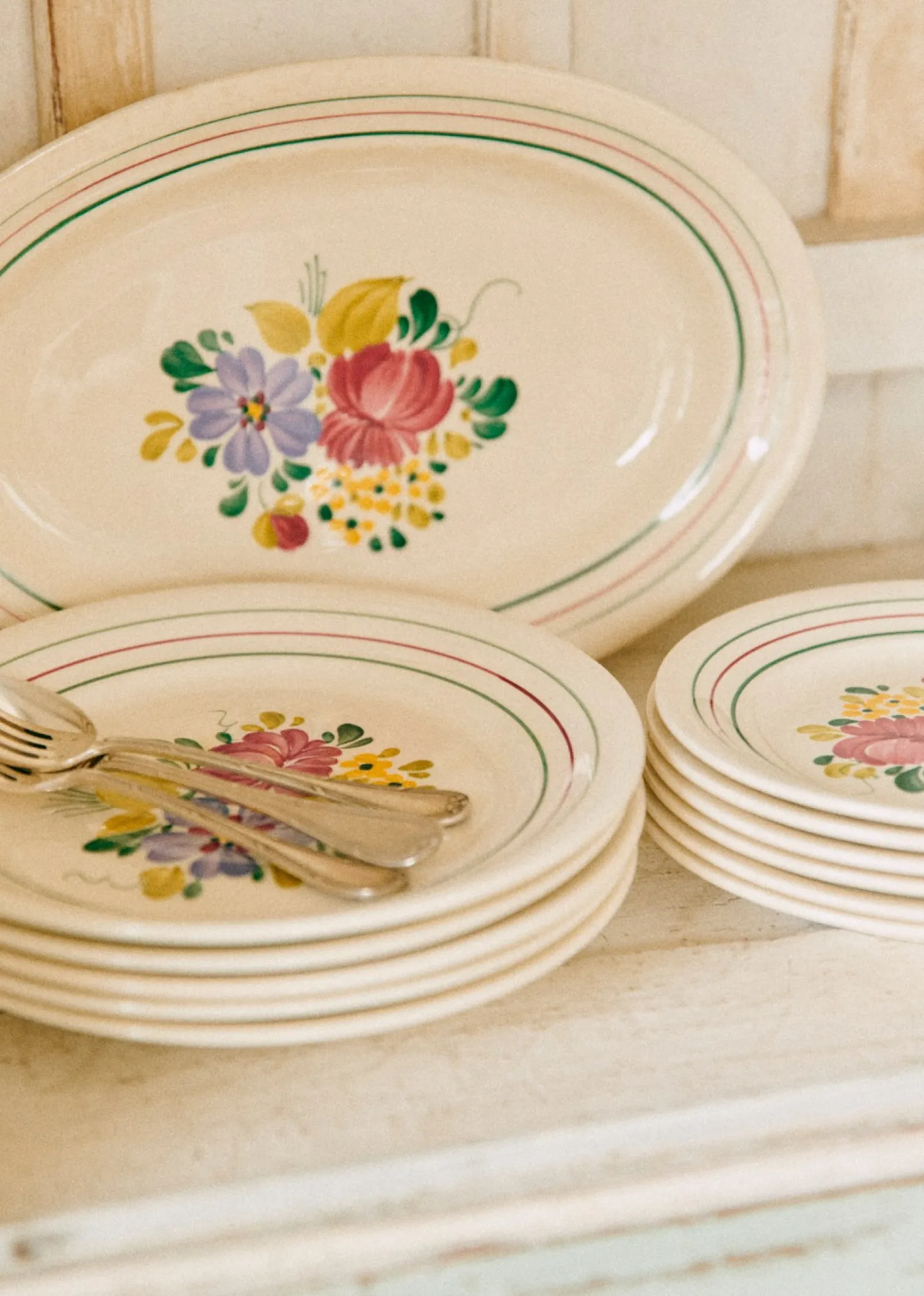 Sezane Service De Table Vintage- La Sélection Vintage