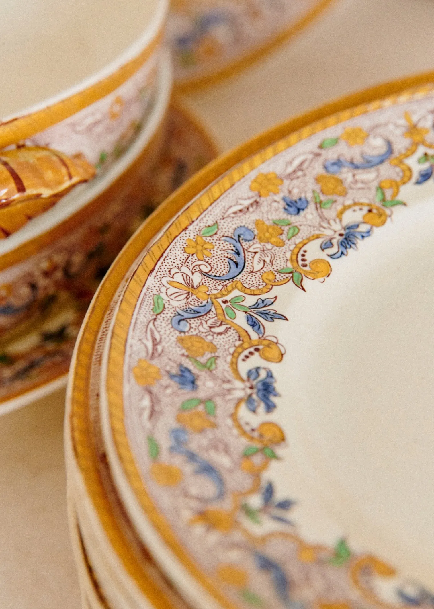 Sezane Service De Table Vintage- La Sélection Vintage