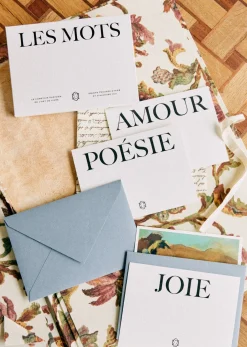 Sezane Set De Correspondance- Senteurs & Papeterie