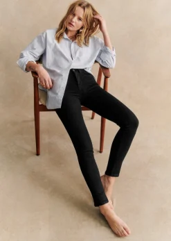 Sezane Slim Parfait- Denim|Denim