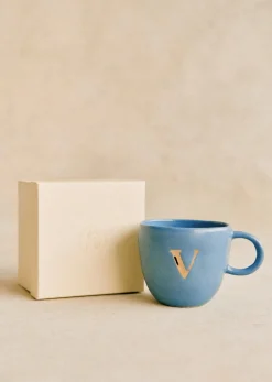 Sezane Sézane Maison - Mug Appolline Bleu- Lifestyle