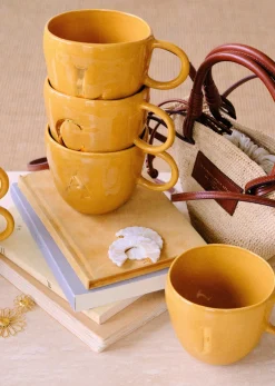 Sezane Sézane Maison - Mug Appolline Ocre- Lifestyle