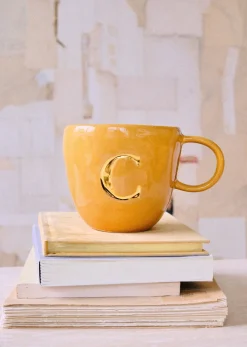 Sezane Sézane Maison - Mug Appolline Ocre- Lifestyle