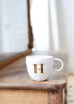 Sezane Sézane Maison - Mug Appolline Ecru- Lifestyle