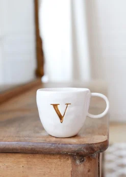 Sezane Sézane Maison - Mug Appolline Ecru- Lifestyle