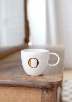 Sezane Sézane Maison - Mug Appolline Ecru- Lifestyle