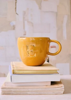Sezane Sézane Maison - Mug Appolline Ocre- Lifestyle