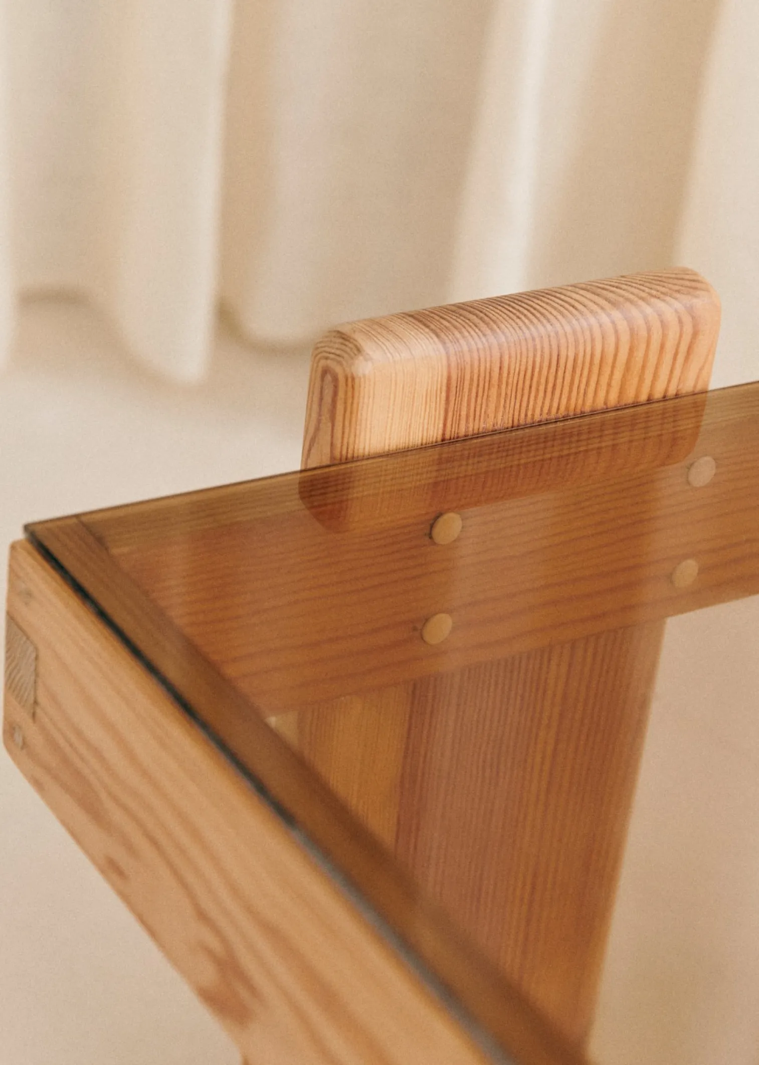 Sezane Table Basse Carrée Vintage- La Sélection Vintage