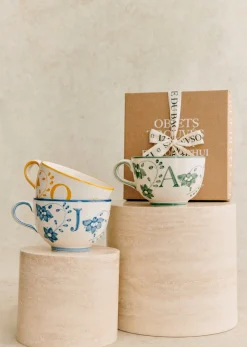 Sezane Tasse Poème - Bleu Orage- La Vaisselle