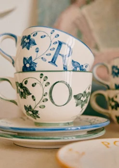 Sezane Tasse Poème - Bleu Orage- La Vaisselle