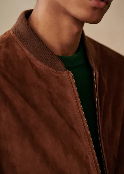 Sezane Teddy Harvey Daim- Vestes cuir|Blousons