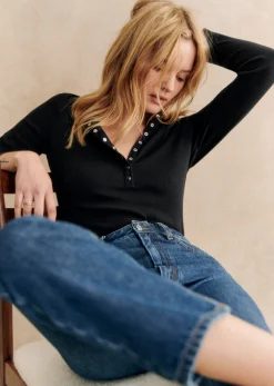 Sezane Top Reese- T-shirts