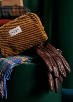 Sezane Trousse De Toilette Twyman Velours Côtelé- Accessoires