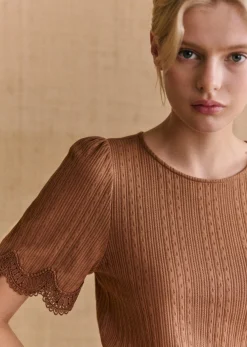 Sezane T-Shirt Cléa- T-shirts