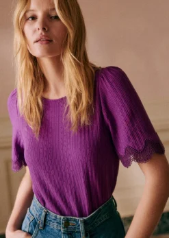 Sezane T-Shirt Cléa- T-shirts