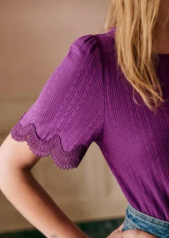 Sezane T-Shirt Cléa- T-shirts