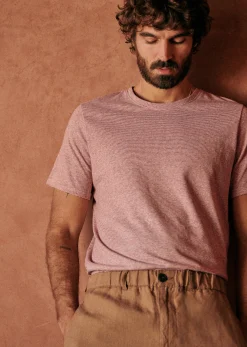 Sezane T-Shirt Fabio- T-shirts manches courtes|T-Shirts coton lin