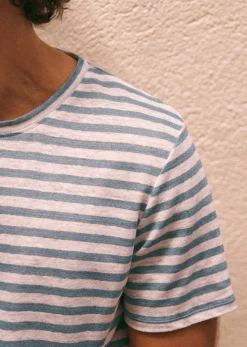 Sezane T-Shirt Fabio- T-shirts manches courtes|T-Shirts coton lin