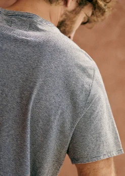 Sezane T-Shirt Fabio- T-shirts manches courtes|T-Shirts coton lin