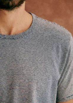 Sezane T-Shirt Fabio- T-shirts manches courtes|T-Shirts coton lin