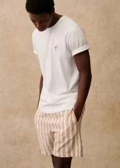 Sezane T-Shirt Fleur- T-shirts motif|T-shirts manches courtes