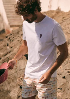 Sezane T-Shirt Homard- T-shirts|Le Bain