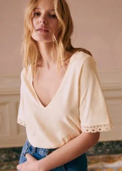 Sezane T-Shirt Lorna- T-shirts