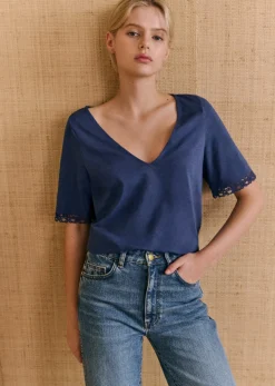 Sezane T-Shirt Lorna- T-shirts