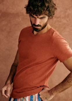 Sezane T-Shirt Martin- T-shirts manches courtes|T-Shirts coton lin