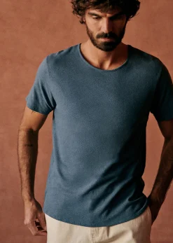Sezane T-Shirt Martin- T-shirts manches courtes|T-Shirts coton lin