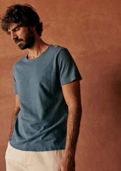 Sezane T-Shirt Martin- T-shirts manches courtes|T-Shirts coton lin