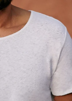 Sezane T-Shirt Martin- T-shirts manches courtes|T-Shirts coton lin