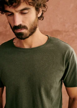 Sezane T-Shirt Martin- T-shirts manches courtes|T-Shirts coton lin