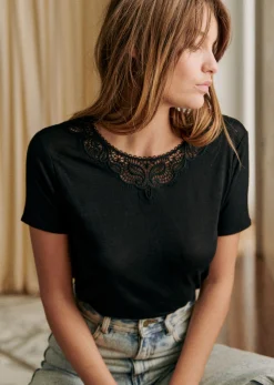 Sezane T-shirt Mina- T-shirts