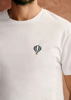 Sezane T-Shirt Montgolfière- T-shirts motif|T-shirts manches courtes