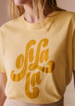Sezane T-Shirt Oh La La- Le Bain|T-shirts