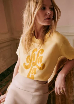Sezane T-Shirt Oh La La- Le Bain|T-shirts