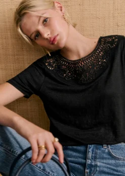 Sezane T-Shirt Vilma- T-shirts