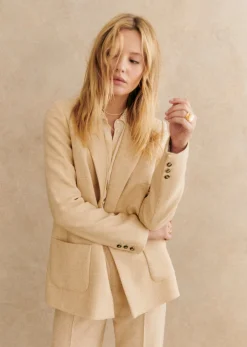 Sezane Veste Romane- Vestes & Manteaux