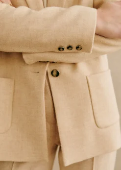 Sezane Veste Romane- Vestes & Manteaux