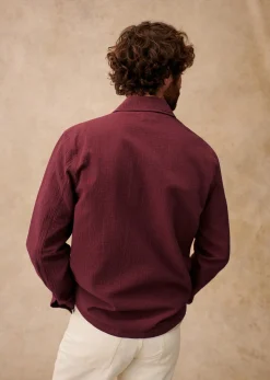 Sezane Veste Tim Coton Texturé- Vestes & Manteaux|Vestes coton