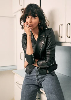Sezane Veste Zig- Vestes & Manteaux