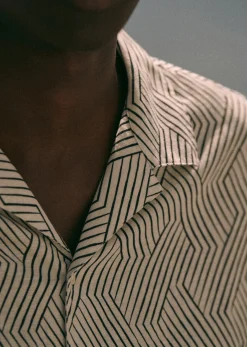 Sezane Chemise Holt- Chemises manches courtes|Chemises coton lin