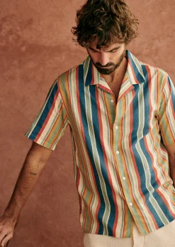 Sezane Chemise Holt- Chemises manches courtes|Chemises coton lin