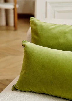 Sezane Coussin Velours Édition -  Grand Modèle- Les Tissus