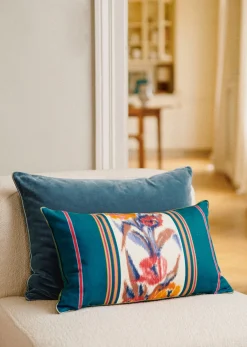 Sezane Coussin Velours Édition -  Grand Modèle- Les Tissus