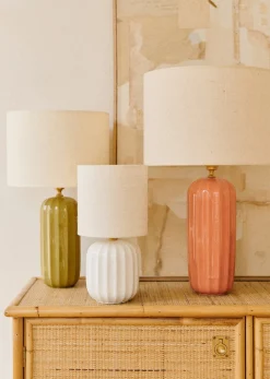 Sezane Lampe Traviata Petit Modèle - Ecru- Les Lumières