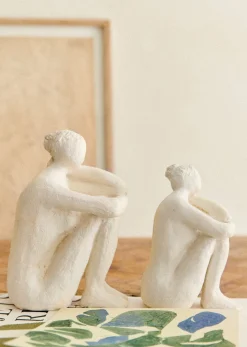 Sezane Sculpture Guénolée Courcoux - Femme Dans Ses Pensées Grand Modèle- Les Invités