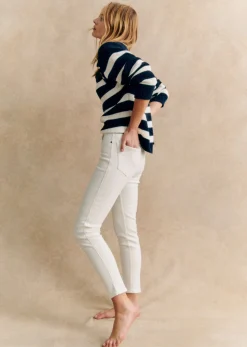 Sezane Slim Parfait- Denim|Denim